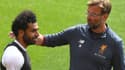 Jurgen Klopp et Mohamed Salah.