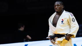 Joan-Benjamin Gaba lors des Mondiaux de judo, le 15 juin 2025.