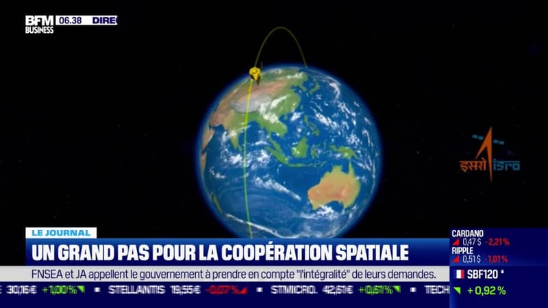 Un grand pas pour la coopération spatiale