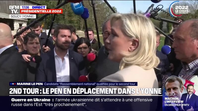 Marine Le Pen sur le pouvoir d'achat: 