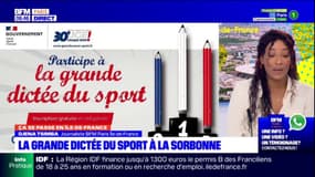 Paris: une grande dictée du sport à la Sorbonne