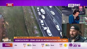 Agriculteurs : "Des personnes mal intentionnées ont mis le feu à notre "mur de la résistance" "