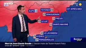 Météo Var: grand soleil aujourd'hui avec des températures chaudes, il fera 25°C à Fréjus