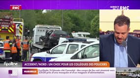 "Ils faisaient l’unanimité au sein de leurs services": un collègue des policiers de Roubaix décédés témoigne