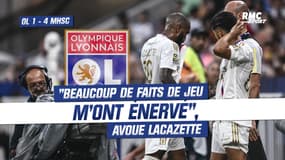 OL 1-4 Montpellier : "Beaucoup de faits de jeu m’ont énervé", avoue Lacazette