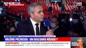 Pour Xavier Bertrand, le discours de Valérie Pécresse est "le début d'une bascule"