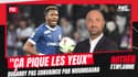 Toulouse 2-2 OM : "Ça pique les yeux", Dugarry pas convaincu par Moumbagna malgré son but splendide 