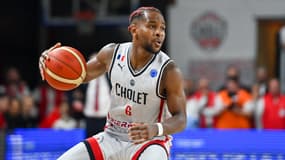 Dominic Artis avec Cholet en avril 2023