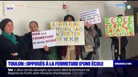 Toulon: des parents d'élèves mobilisés contre la fermeture de l'école Frédéric Mistral