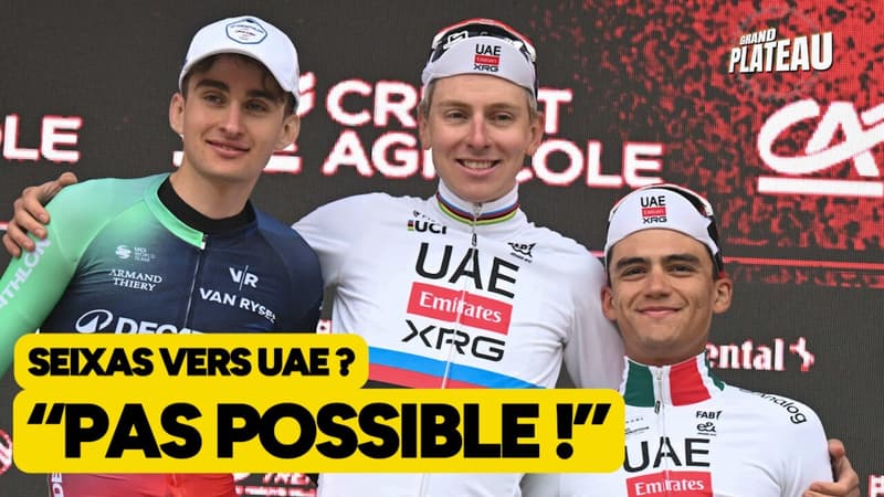 Seixas chez UAE Emirates XRG Jerome Pineau n y croit pas du tout 2249343