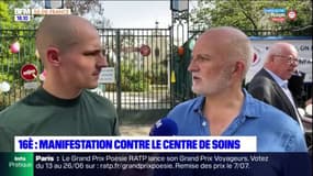 Paris: manifestation contre l'ouverture d'un centre de soins pour les consommateurs de cracks dans le 16e arrondissement