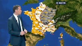 De la pluie sur l'est de la France et des températures plus douces dans l'ouest ce mardi
