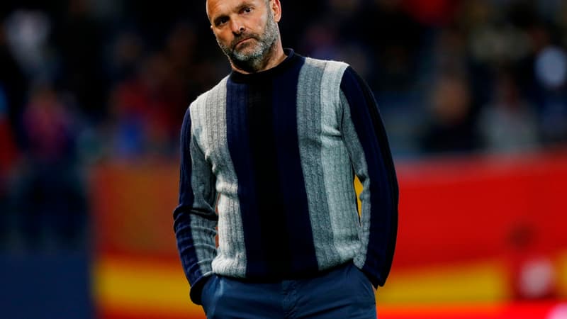 Pascal Dupraz et ses joueurs auraient bien pu bénéficier d'un penalty face à Lyon.