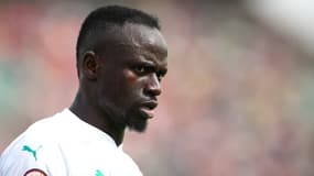 Sadio Mané lors de la Coupe d'Afrique des nations (14/01/2022)