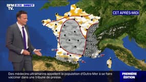 Un temps pluvieux et frais pour la saison prévu sur une très large partie du pays ce mercredi