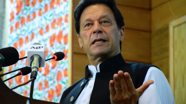 Le Premier ministre pakistanais Imran Khan
