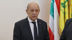 Jean-Yves Le Drian au Liban, le 27 juillet 2023
