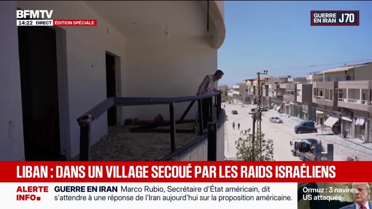 Liban: au cœur d'un village secoué par des frappes israéliennes