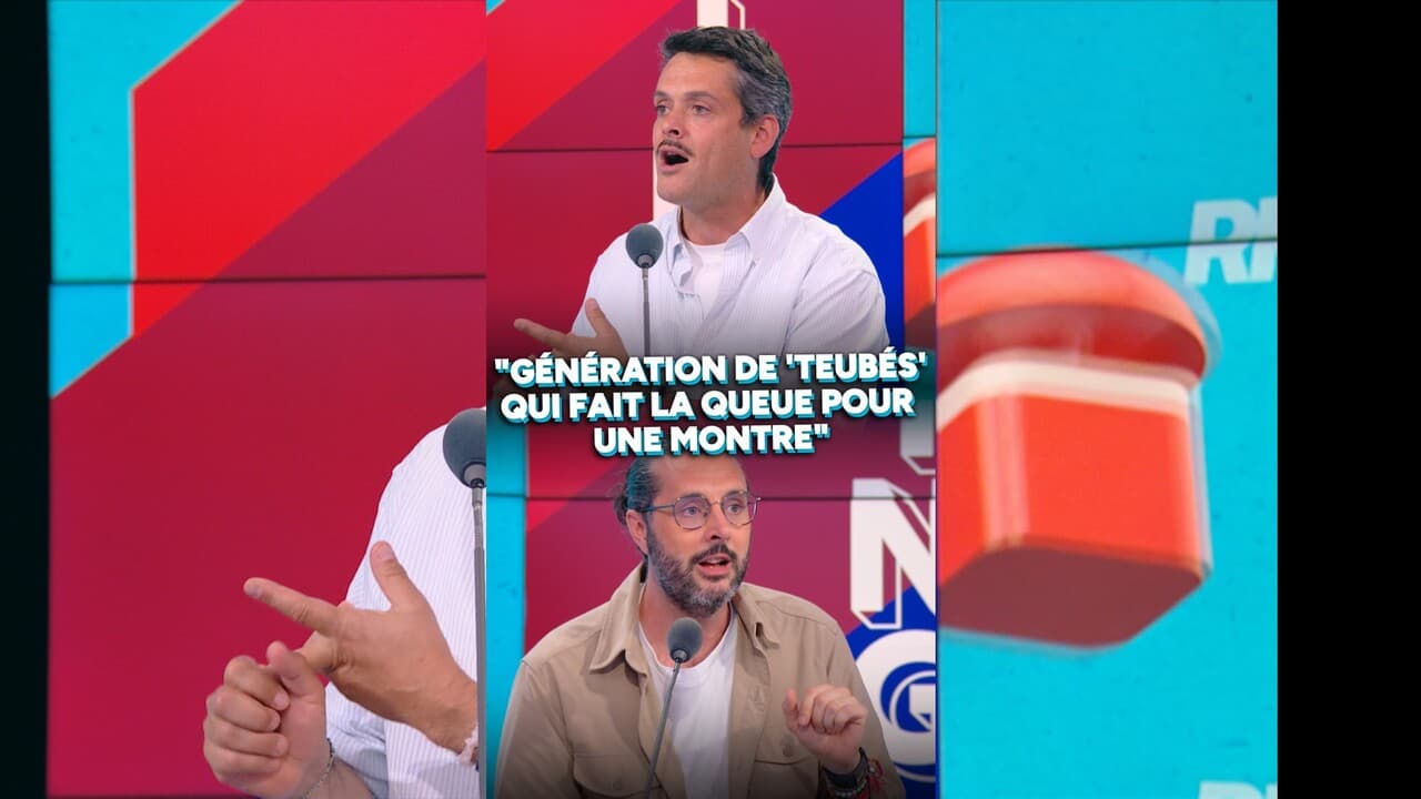 Génération de 'teubés' qui fait la queue des heures pour une montre