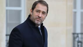 Christophe Castaner à l'Elysée le 19 décembre 2018