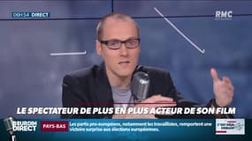 La chronique d'Anthony Morel : Le spectateur de plus en plus acteur de son film - 24/05