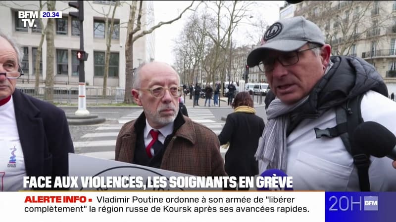 Les soignants en grève pour alerter sur les violences subies au quotidien