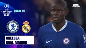 Chelsea-Real Madrid : La reprise de Kanté passe à côté du but de Courtois