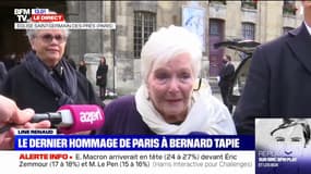 Line Renaud sur Bernard Tapie: "Je l'aimais de tout mon cœur (...) Il était exceptionnel"