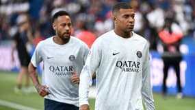Neymar et Kylian Mbappé