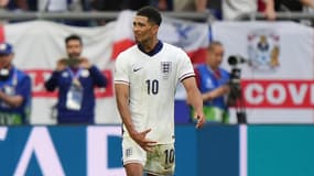 La célébration polémique de l'Anglais Jude Bellingham contre la Slovaquie à l'Euro, le 30 juin 2024