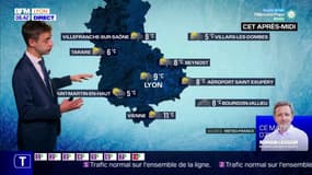 Météo Rhône: quelques flocons sur les hauteurs et des averses dans l'après-midi de mardi