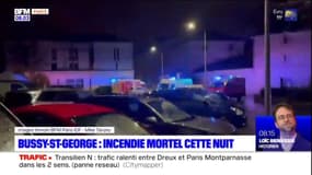 Bussy-Saint-Georges: un mort et cinq blessés dans un incendie