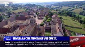 Semur: découvrez cette cité médiévale vue du ciel 