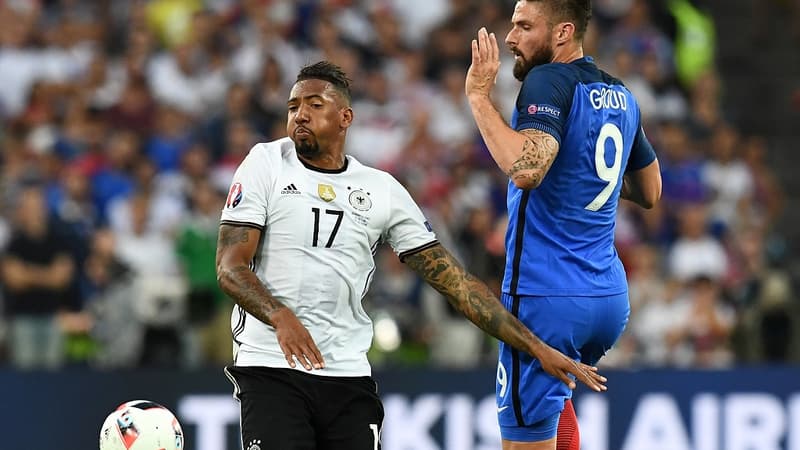 Boateng et Giroud à l'Euro 2016