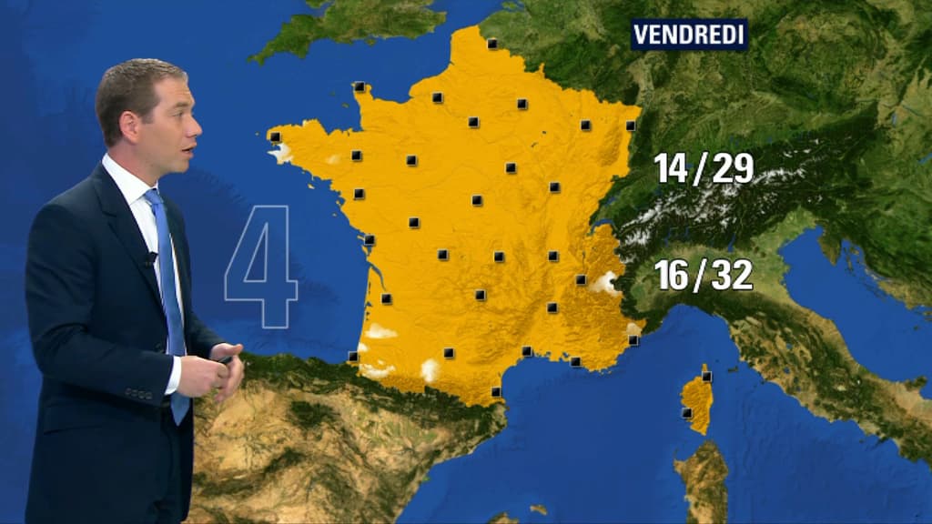 Météo de vendredi Météo de vendredi