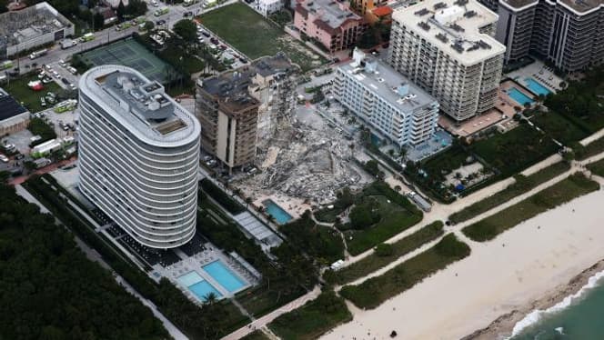 Miami: des habitants témoignent du terrible effondrement d'un immeuble Miami: des habitants témoignent du terrible effondrement d'un immeuble