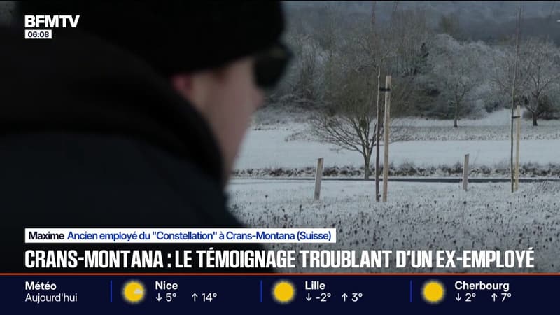 "Si un drame est arrivé, ce n'est pas anodin": le témoignage d'un ex-employé du bar à Crans-Montana