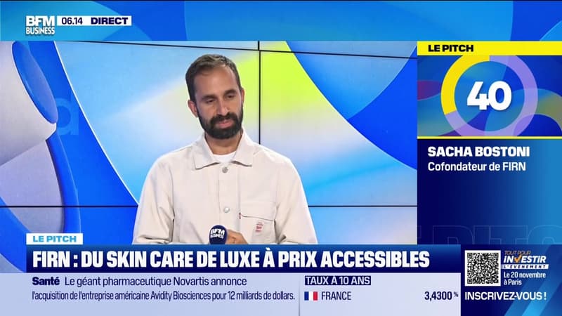 Le Pitch : FIRN, du skin care de luxe à prix accessibles - 27/10