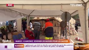 Maroc: à Amizmiz, soigner les blessés pour les sauver