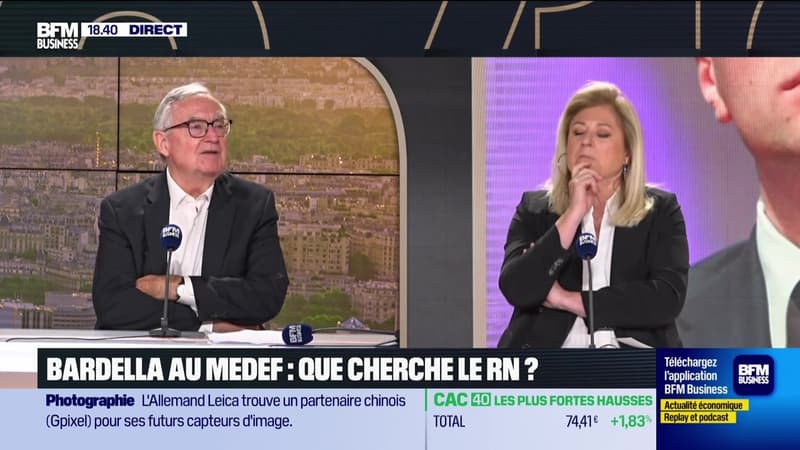 Grande Interview - Patrick Artus (Ossiam) : Bardella au Medef, que cherche le RN ? - 20/04