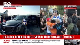 La Croix-Rouge est en route vers un autre point de rencontre pour la libération de 13 otages selon les médias israéliens