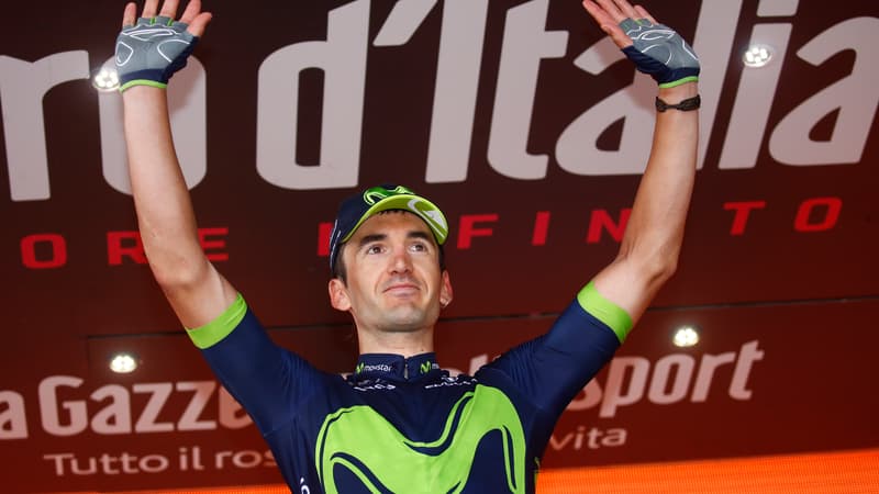 Gorka Izagirre, après sa première victoire sur un grand Tour.