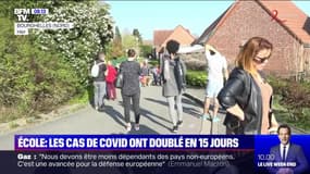 Les cas de Covid-19 à l'école ont doublé en deux semaines