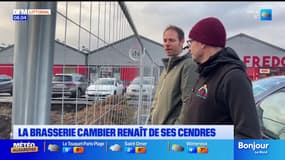 La brasserie Cambier se relève, un an après un incendie criminel