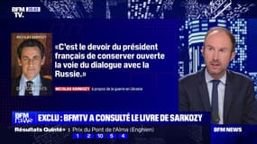 Guerre en Ukraine: dans son nouveau livre, Nicolas Sarkozy considère que "c'est le devoir du président français de conserver ouverte la voie du dialogue avec la Russie"