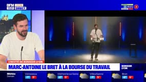 L'invité de Bonsoir Lyon : Marc-Antoine Le Bret, humoriste et imitateur