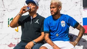 Neymar et son père