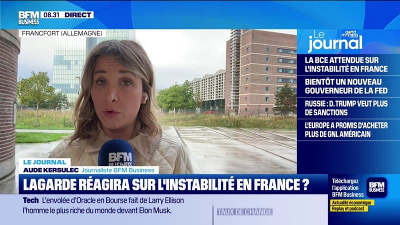 La crise politique française au coeur des discussions de la Banque centrale européenne