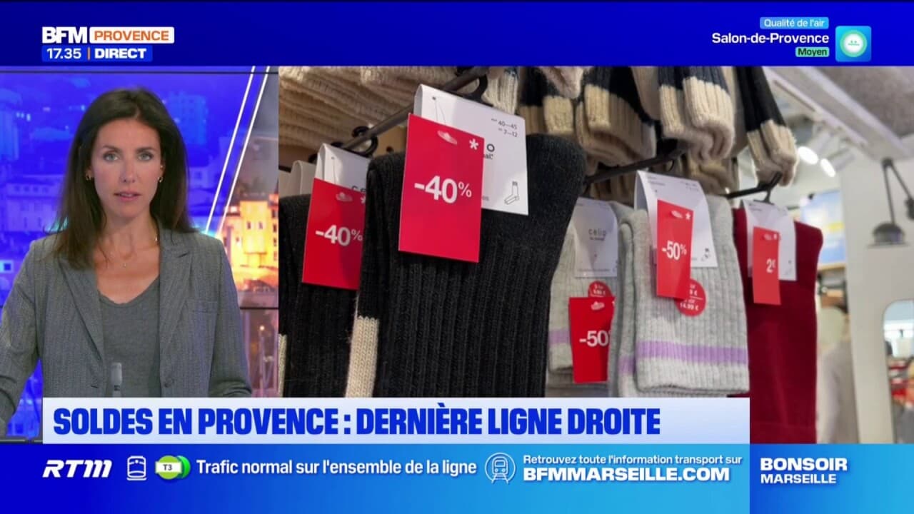 Provence dernière ligne droite pour les soldes