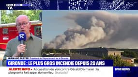 Gironde: 2 800 hectares partis en fumée - 13/07